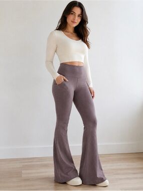 Beyond Yoga High-Waist Flared Yoga Pants